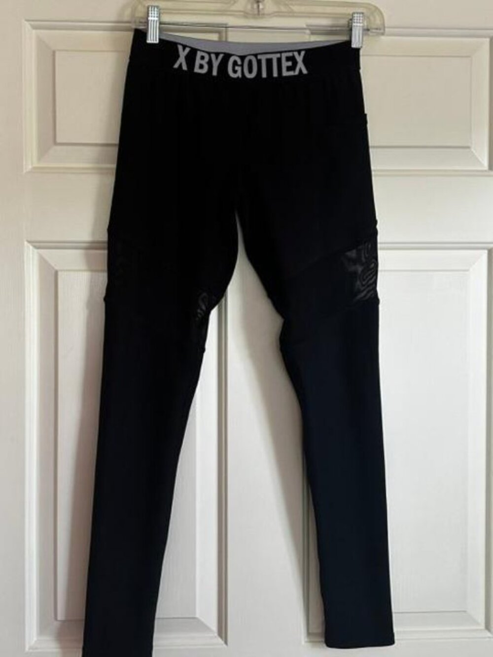 * X By Gottex Women's Tummy Control Stretch Performance Black Pant Size MED